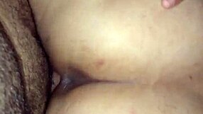 fucking the hot woman's ass and pussy deeply