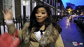 hot ebony kiki minaj taking dp with two cocks!