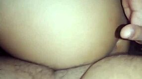 Casero a nalgona whipping and anal fucking