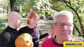 Dan's Betrayal: Dolly Dyson's Pussy Banged Hard by His Buddies in Group Action