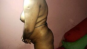 Home sex with my maid at her house, natural tits and first time fun.