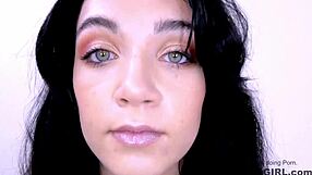 hey, wanna know how this sweet teen model got nailed at her audition?