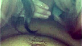 fat brunette sucks monster cock bent over