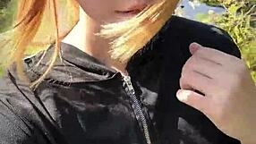 Asian ladyboy Lexi Faith in summer vlog with stockings and outdoor crossdressing