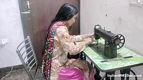 Beautiful Indian stepmom engages in horny rough role play sex with blowjob and pussy fucking