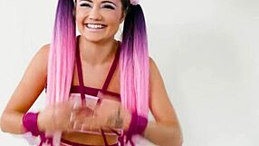 Is Petite Adria Rae Proudly Taking That Monster Cock Tied Up?