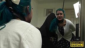 British Sub Gets Analized in Interracial Threeway