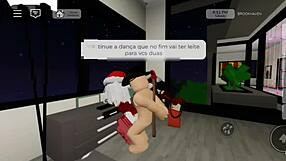 christmas fun with two moms in brookhaven roblox adventure