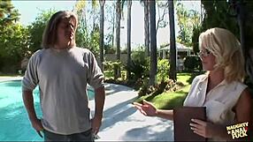 feeling intense pleasure as huge clit and ass get drilled