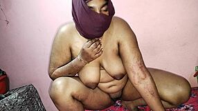 bhabhi faces difficulty sucking dick, so cuts hair to clean it