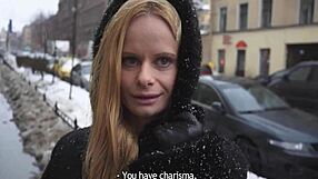 the young teen feels intense emotions during hardcore casting test