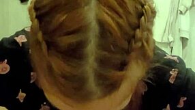 Damn, Redhead Roommate Sucks Me Off and Spits It Back!