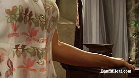 Lesbian Slave Washes Body and Rubs Whipping Scars Under Mistress's Domination