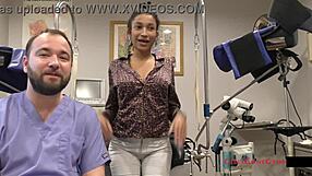 Miss mars undergoes intense gyno exam with electrical e-stim, masturbation, and orgasms by doctor tampas and nurse kristen martinez at the hospital