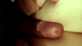 Wife's slut performs Russian blowjob with big tits