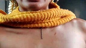 Watch this hairy housewife squirt while riding the dildo?