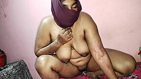 bhabhi faces difficulty sucking dick, so cuts hair to clean it