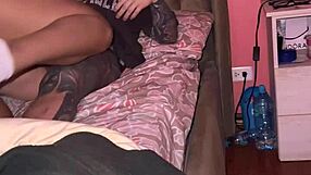 damn! hot teen couple films first homemade video late at night part 2