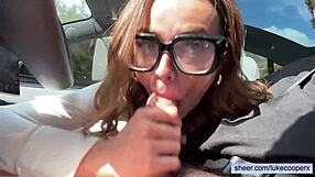 Teaching my stepsis to drive, but it turns into fucking her with big cock! 😈