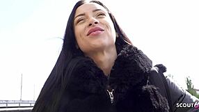 german scout pickup for casting with perfect german latina teen