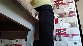 Stepsister moans through multiple orgasms masturbating solo