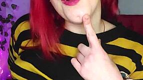 i'm your pretty redhead girlfriend proposing new sexual practices with joi