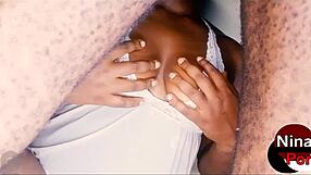 Ebony Teen Gets Monster Fuck!