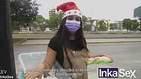 Mi hermanastra recibe pedazo de carne como regalo de navidad