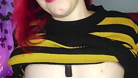 Eu Sou Sua Linda Namorada Ruiva Propondo Novas Práticas Sexuais com Joi