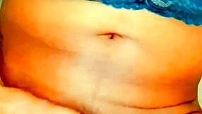 Flat chest shemale experiences anal pleasure with dildo