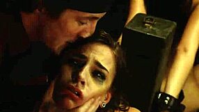 bdsm teen girls get banged hard in a creepy horror hostel.