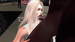 Oral Sex Catalina With Big Cock Cum In Mouth!