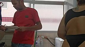 after lunch, i'm flashing the bricklayer in this slutty outfit for a discount