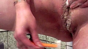 Milf Frina's Shaving Ritual Renews Passion