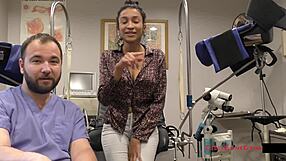 Miss mars undergoes intense gyno exam with electrical e-stim, masturbation, and orgasms by doctor tampas and nurse kristen martinez at the hospital