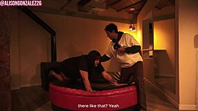 I did a photoshoot with my stepbrother before our parents arrived.