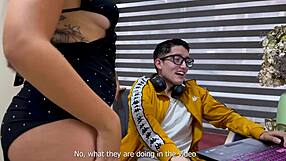 i fuck my nerdy stepson while hubby’s at the office, don’t cum inside, daniela andrea