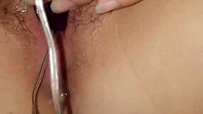 Asian Babe Toys Herself To Squirt?