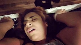 Latina Nerd Loves Cum Splashed on Her Face