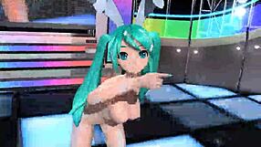 Hatsune Miku in Full Nude Bunny Costume Mod