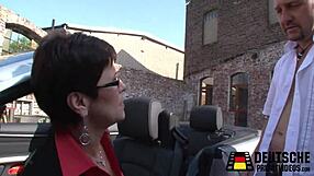 The mature German woman gets fucked in high definition.