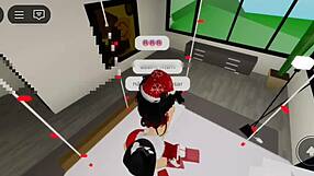 christmas fun with two moms in brookhaven roblox adventure