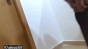 Khalessi enjoys christmas 69 position with partner