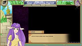 avatar trainer says, 'time for some anal action'