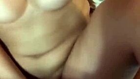 Wife cheats with husband's friend, creampie inside