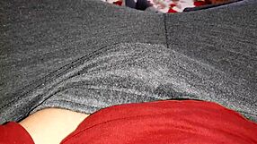 Hey, I was jerking off while my stepsister decorated the Christmas tree on Christmas Eve. It was so risky!
