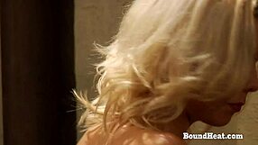 Lesbian Slave Washes Body and Rubs Whipping Scars Under Mistress's Domination