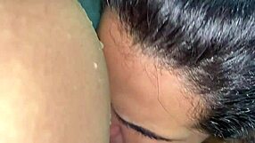 I spied on my chubby neighbor in the bathroom and secretly fucked her with a monster cock