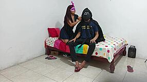 Cuckold Leaves While Partner Masturbates