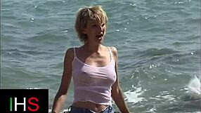 Blonde Slutty Mother Gets ASS FUCKED Hard at Seaside. Watch Her Take It!